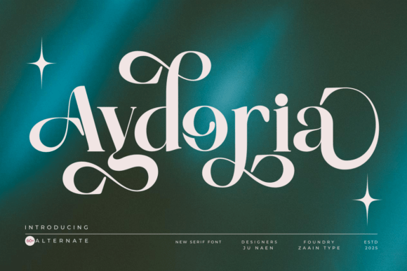 Aydoria: A Serif Font for Real-World Design