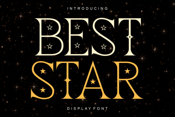Best Star: A Bold Font for Impactful Campaigns