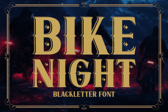 Bike Night Font: Bold & Timeless