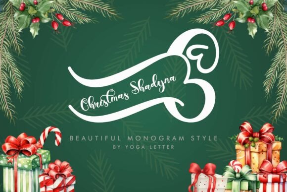 Christmas Shadyna Font for Business