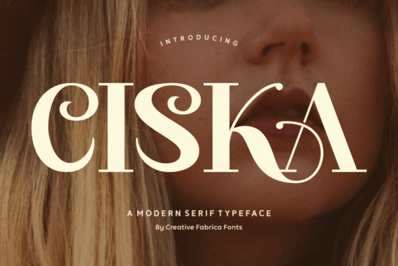 Ciska: A Bold Serif for Business