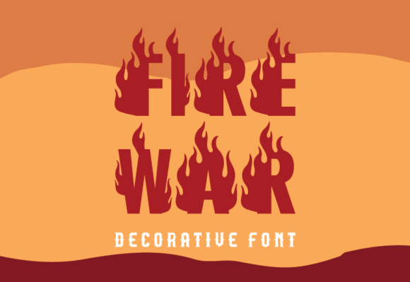 Fire War Font for Bold Branding