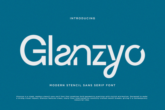 Glanzyo: A Modern Sans Serif Review