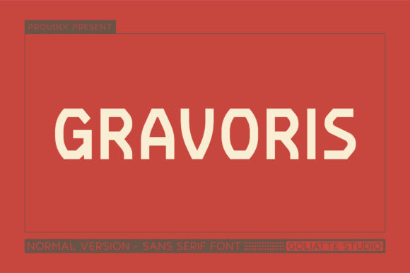 Gravoris: A Bold Font for Business