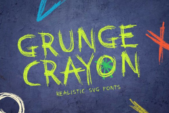 Grunge Crayon Font Review