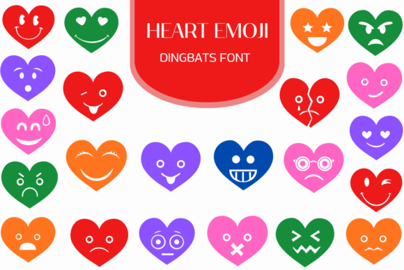 Heart Emoji Font for Business