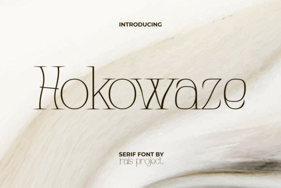 Hokowaze: A Serif Font for Modern Web Design