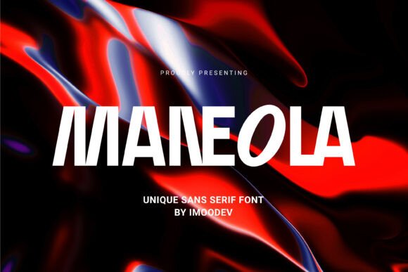 Maneola: A Modern Font for Business Success