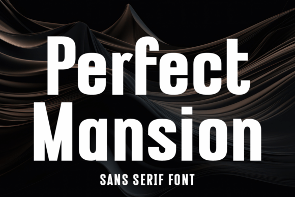 Perfect Mansion Font for Bold Campaigns