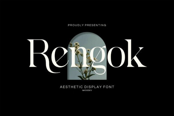 Rengok: A Refined Serif Font