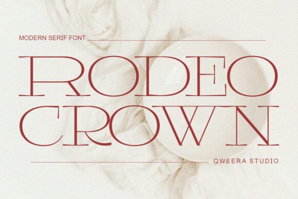 Rodeo Crown Font for Creative Projects