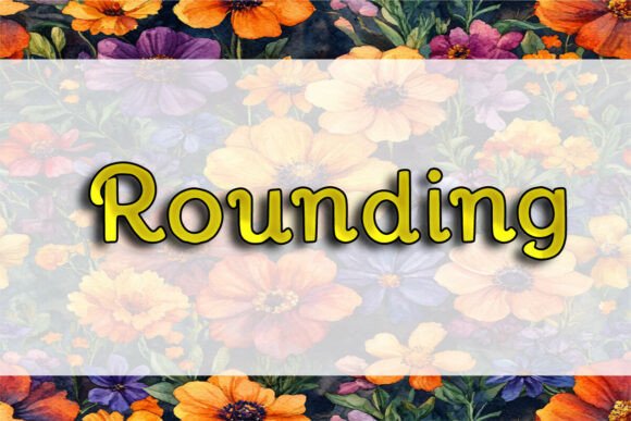 Rounding: A Serif Font for Real Projects
