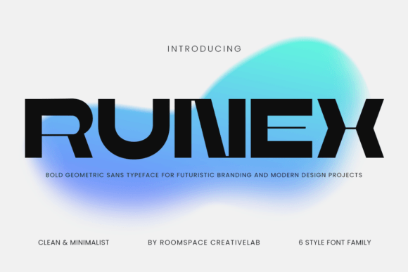 Runex: A Bold Sans Serif for Editorial Design