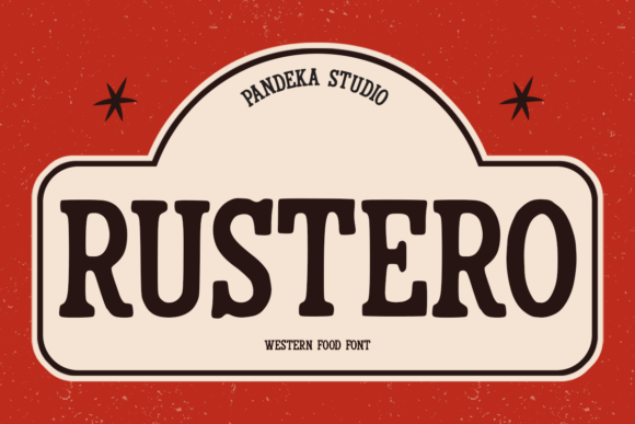 Rustero: A Bold Western Typeface