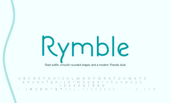 Rymble: A Versatile Sans Serif for Creative Projects