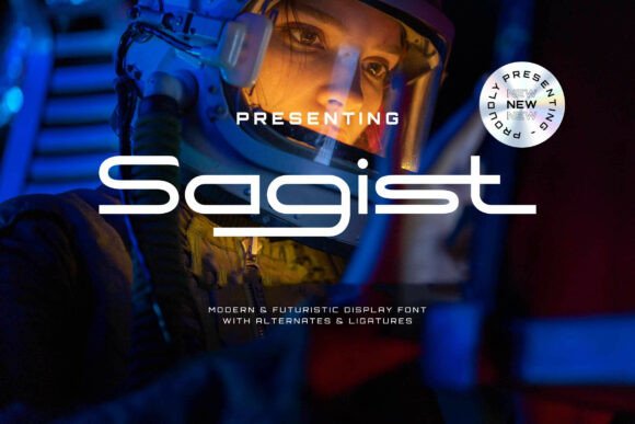Sagist: A Futuristic Font for Editorial Design