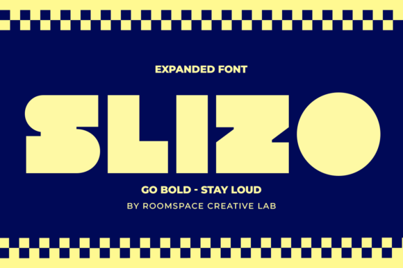 Slizo: A Bold Font for Creative Makers