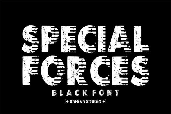 Special Forces Font for Bold Web Design