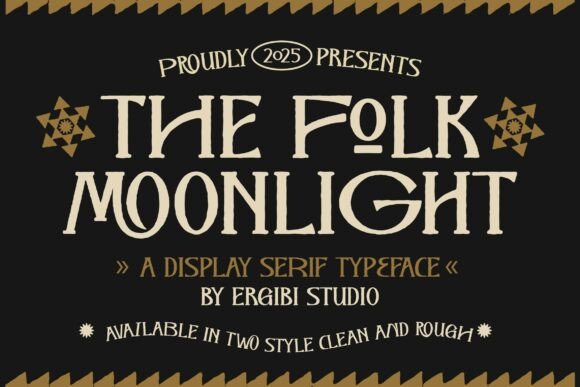 The Folk Moonlight Font