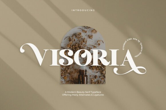 Visoria: A Professional Serif Font for Small Businesses