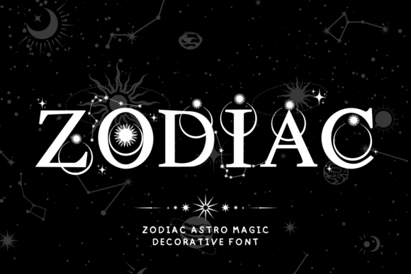 Zodiac Astro Magic Font Review